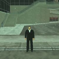 in front of Yakuza casino