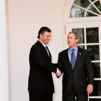 Said he never met him.   Oops!