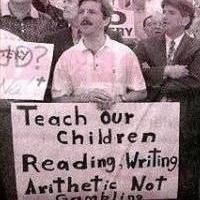Education rally