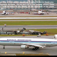 Thank you for flying...