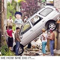 blonde parking