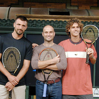 Goran Agassi and Kuerten