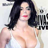 Michael Jackson after a sex change