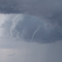 funel cloud over diamond valley nevada
