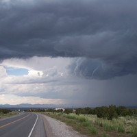 funnel cloud, diamond valley Nv usa 6/09