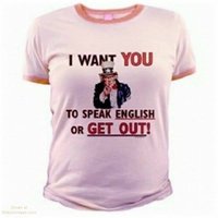english only