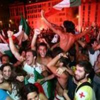 Italy world champion 2006: celebs in Genova, you can't see me but I was there!