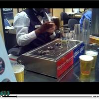 Have you seen beer served this way? 