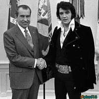 elvis and nixon