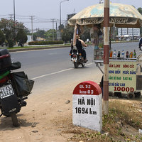 How far to Hanoi