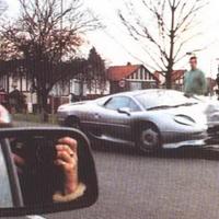 Tragic waste of an XJ220