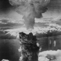 Hiroshima! Nagasaki! Don't you ever forget, don't you ever fucking forget!