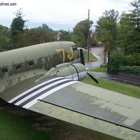 This picture was taken in St. Louis at the transportation museum