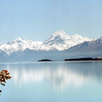 Mt Cook from across Lake Pukaki