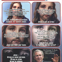 If Jesus was running against "President" Chickenhawk