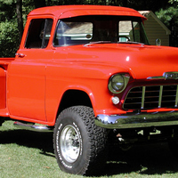  1955 CHEVROLET STEPSIDE 4X4 CUSTOM SHOW TRUCK 56,160