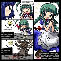 OS girl Me-tan's Minesweeper