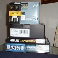 New toys still in their boxes :>)