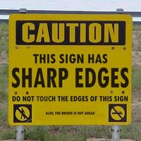 Awesome Roadsign