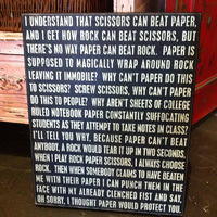 rock-paper-scissors rant