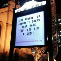 The church DK goes to