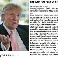 Obamacare...Keep voting, he's making good decisions......NOT