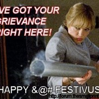 Angelina Jolie Festivus pole