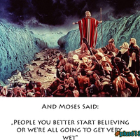 Moses Parting the Red Sea