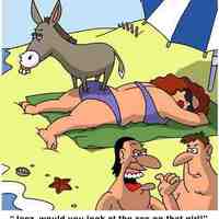 men love to scope out women's asses