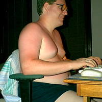 He has bigger tits than my girlfriend!