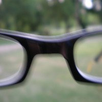 Looking at you through the glass