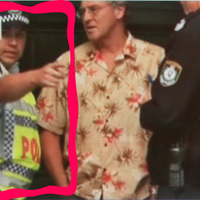 Australia's most hated cop from APEC   (POWER TRIPPER)