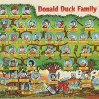 donald duck family tree