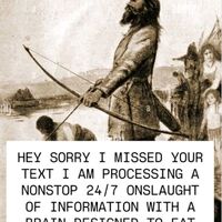 I'm busy...