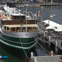 South Steyne today, now a floating restaurant 