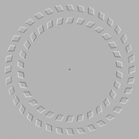 Illusion: Move your head towards then away from the monitor