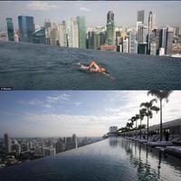 Marina-sands hotel. Singapore.