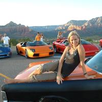 Some skank blocking the view