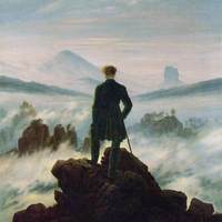 Caspar David Friedrich - Wanderer Above the Sea of Fog - 1818