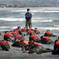Navy SEALS first day of basic training