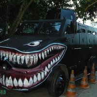 BOPE Brazillian Police attack van
