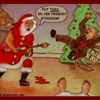 Angry Santa