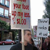 Protesters