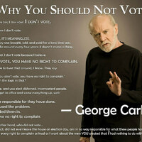 Your political opinion and vote has no meaning to the real outcome 