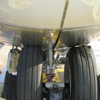Front wheel collapsed...