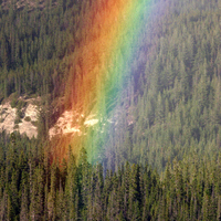 Rainbow rising