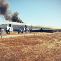 Taken by a passenger moments after crashing, July 6th, 2013, SFO