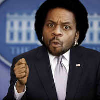 Prez-o-dint Niggahead!