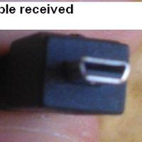 Cable received from ebay vendor