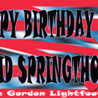 Happy Birthday David Springthorpe â¤